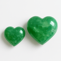 3D Green Fluorite Heart – Hand-Polished Crystal for Gift & Decor