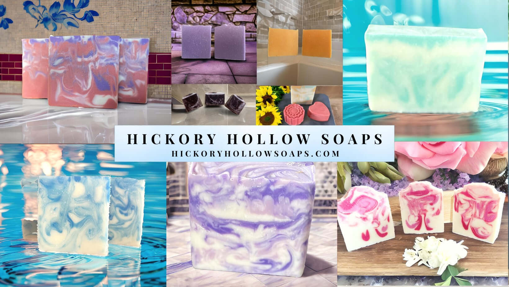 Luxury Organic Soap Sample Pack - Try & Discover Scents