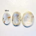 Elegant White Agate Dish – Mini, Small & Medium Sizes